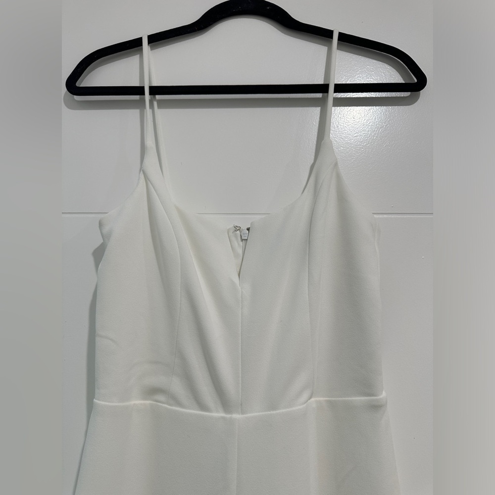 Lulus Cheers to Chic Ivory Bridal Wide-Leg Jumpsuit | NWT Size S - Picture 13 of 17